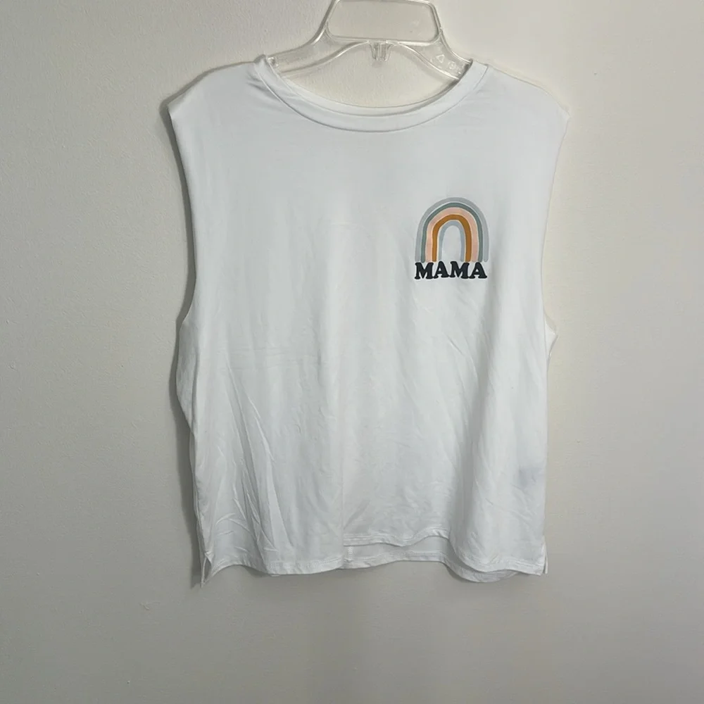 Pink and White Mama T-Shirts - Picture 4 of 9